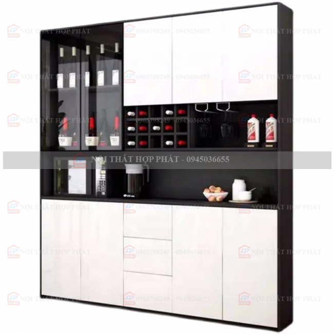 Kệ Bếp Gỗ KBG023 - Tủ Bếp, Tủ Rượu, Tủ Trang Trí Nhà Đẹp